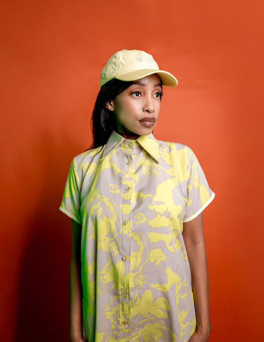 Unisex Neon & Nude Botanical Shirt / R699 ZAR